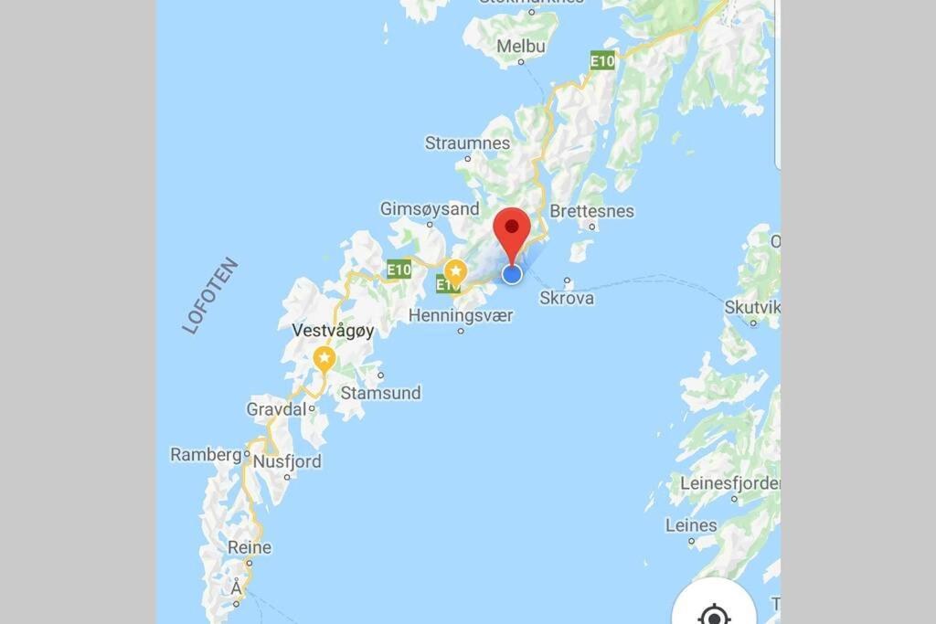 Nydelig Hytte I Kabelvag Lofoten Exterior foto