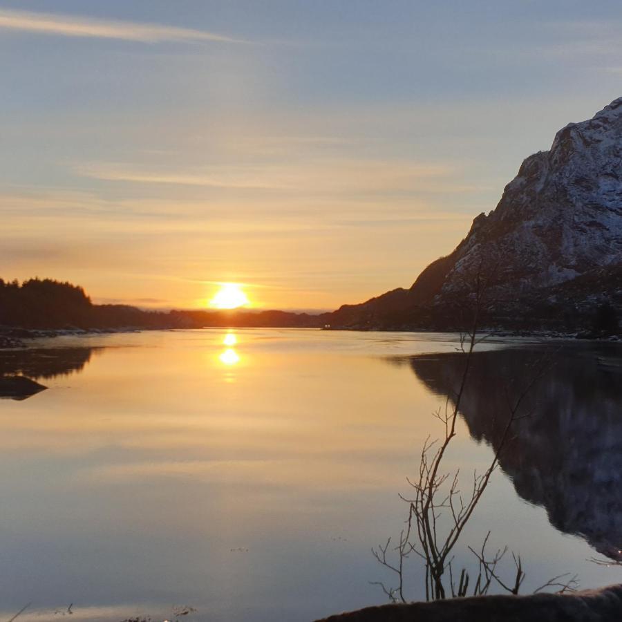 Nydelig Hytte I Kabelvag Lofoten Exterior foto